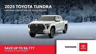 2025 Toyota Tundra CrewMax Limited | Calgary, Alberta