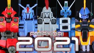 BEST P-BANDAI GUNDAM GUNPLA KITS OF 2021 | MECHA GAIKOTSU