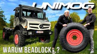 Beadlock - UNIMOG | Funktionsprinzip | Vorteile ️ Winterreifen 14.00 & 16.00 R20 Expeditionsmobil