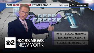 First Alert Weather: Dangerously cold weekend in Tri-State Area - 12/20/24