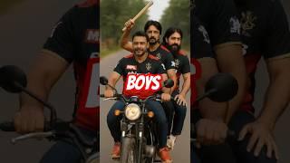 Sandalwood Stars going to Narendra Modi Stadium! #yash #dboss #sudeep #rcb #iplfinal #rcbvspbks #ai