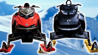 Новые ГОРНЫЕ снегоходы BRP SKI-DOO и LYNX 2023