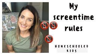 MY RULES/THOUGHTS ON SCREEN TIME WITH MY KIDS||WHAT WORKS FOR US|ASHLEE ANSWERS