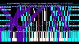 [Black MIDI] KAKU P-MODEL (Susumu Hirasawa) - Big Brother (x0o0x Remix) | YMI Black Moon | 55K Notes