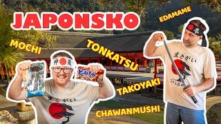 Japonsko: řízek Tonkatsu, Takoyaki s chobotnicí, Mochi, Edamame a Chawanmushi