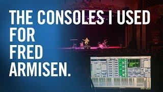 The Consoles I used for Fred Armisen