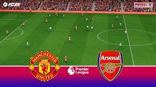 Manchester United vs Arsenal | Premier League 2025 | Full Match All Goals | FC 25 Game Simulation