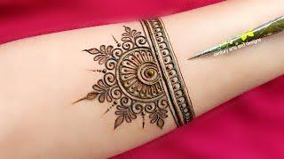 Very beautiful full hand mehndi design | Front hand mehndi design | Latest mehndi design | mehndi.