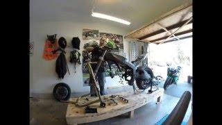 ZX6R Teardown - Timelapse