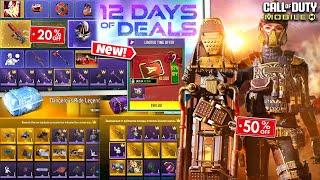 All 12 Days of Deals | Discounts & Release Dates | Returning Draws | COD Mobile | CODM