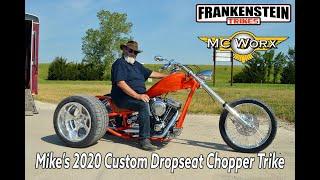 Mike's 2020 Custom Dropseat Chopper Trike - Frankenstein Trikes