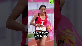 GLADYS TEJEDA, la primera peruana en los Juegos Olímpicos de 2024 #shorts