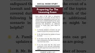 Preparing For The ASWB Licensing Exam 18