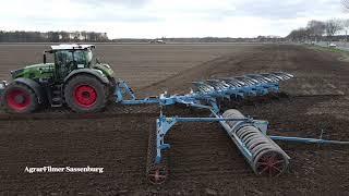 Fendt 942 Vario mit Lemken Diamant 16 im Einsatz