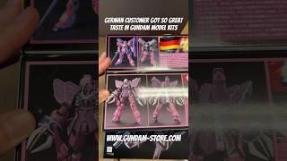 German customer Got so great taste in Gundam model kits #gundam #gunpla #modelkit #hobby