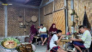 Ternyata sahur pake sayur lodeh,ikan goreng, nikmat luar biasa, masakan desa