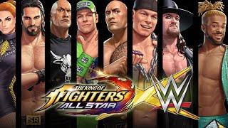 The King of Fighters All Star X WWE - WWE Superstars Super Moves