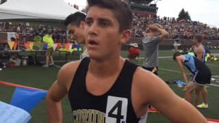 Corunna's Noah Jacobs pulls off thrilling comeback in boys 3,200 in Division 2 state finals