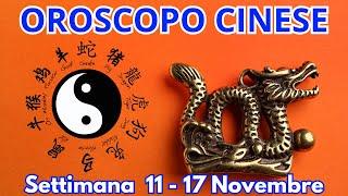 OROSCOPO SETTIMANALE | OROSCOPO CINESE | 11 - 17 Novembre