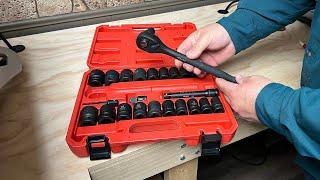 Impact Socket Set 1/2 inch Drive