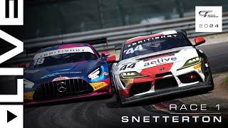 LIVE | Race 1 | Snetterton | British GT 2024