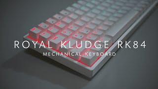 Royal Kludge RK84 Mechanical Keyboard Unboxing Typing Sounds Review (RK Red Switches)