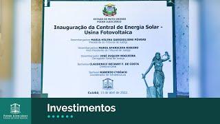 Tribunal de Justiça de Mato Grosso inaugura Central de Energia Solar