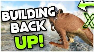 Building Back Up! | MTS 4 Man Pvp Servers | ARK: Survival Evolved Ep 7