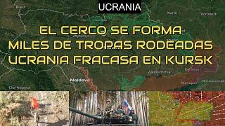 CAOS.Miles de Tropas Ucranianas A punto De Ser Rodeadas.Enorme Caldero.Fracaso Ucraniano en Kursk.