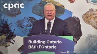 Ontario Premier Doug Ford on supporting mining industry, U.S. tariff threat – March 3, 2025