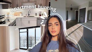 Apartment Hunting in Canada *crying in inflated rent prices* | Touring 5 units in Southwest Ontario