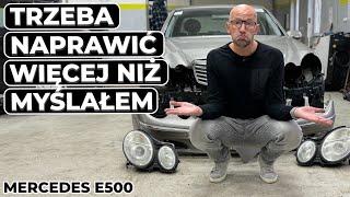 Mercedes E500 za 5000 zł. W jakim naprawdę jest stanie?