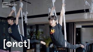 I believe I can fly~ Flying Yoga(Aerial Yoga) with MARK | Johnny’s Communication Center (JCC) Ep.12