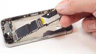 Разборка-сборка iPhone 4s, замена материнской платы