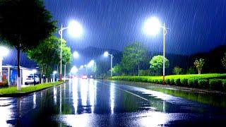 Relaxing Rainfall for Sleep, Study & Focus | 7 Hours of Gentle Rain for a Calm Atmosphere