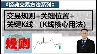 59. 交易规则（交易系统）+关键位置+关键K线 （K线核心用法）