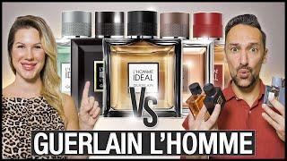 5 GUERLAIN L'HOMME IDEAL RANKED! L'homme Ideal EDT vs EDP vs L'Intense vs Extreme vs Cool!