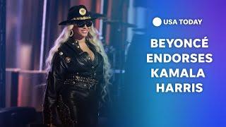 Watch live: Beyoncé endorses Kamala Harris at rally in Houston, Texas