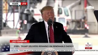 President Trump Delivers Remarks on Renewable Energy