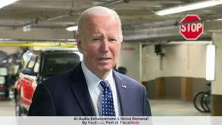 Remarks: Joe Biden Comments Briefly to Reporters in San Francisco - February 22, 2024