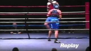 Susie Gras, LAPD vs Maria Bird, LA Co FD. (132lbs) 11-12-2005 Figh for Life Boxing Event