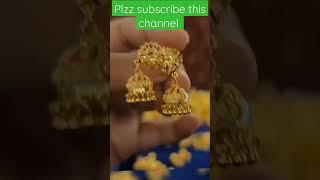 Golden jhumke