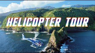 MAUI Helicopter Tour - NO DOORS!  WIDE OPEN!