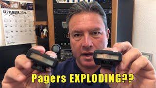 How the pagers in Lebanon exploded at the same time. Pager explosions explained!  What is a pager?