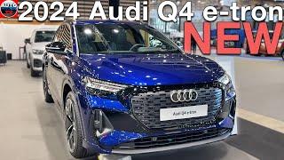 All NEW 2024 Audi Q4 e-tron - OVERVIEW Practicality, Exterior & Interior