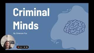 Criminal Minds  -  Psychology Independent Study