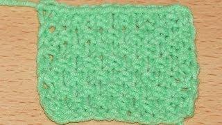 Схема вязания спицами. Жемчужный и рисовый узор // knitting