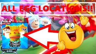 NEW COMBAT RIFT 10M EVENT!! ALL EGG LOCATIONS FOR 10M EGG!! Roblox Combat Rift