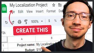 Google Sheets For Localization - Full Course (Zero To Intermediate)