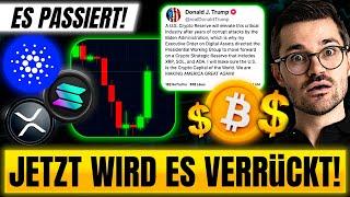 Kryptos explodieren? DAS passiert heute WIRKLICH mit Bitcoin, Solana & XRP! (DAMIT rechnet KEINER!)